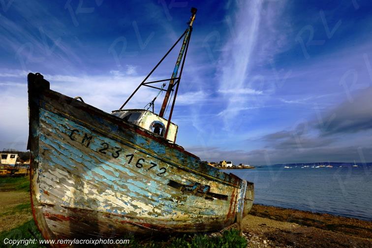 �pave b�teau port de Le Fret Finist�re Bretagne France
