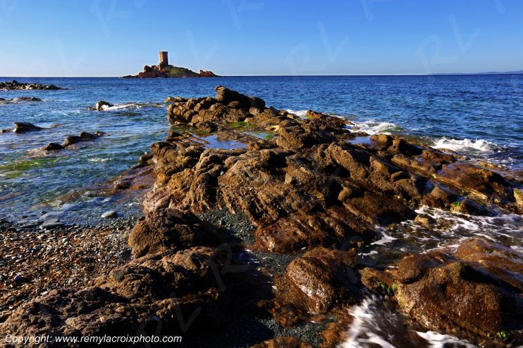 Cap du Dramont �le d'Or corniche de l'Esterel C�te d'Azur Var France