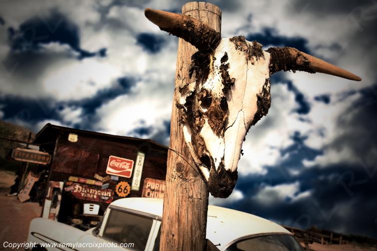 Hackberry Trading Post Route 66 Arizona USA www.remylacroixphoto.com