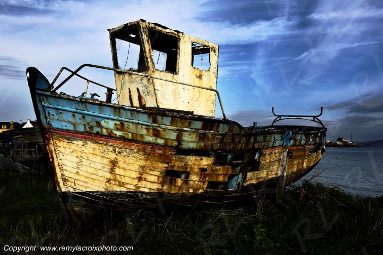 �pave b�teau port de Le Fret Finist�re Bretagne France