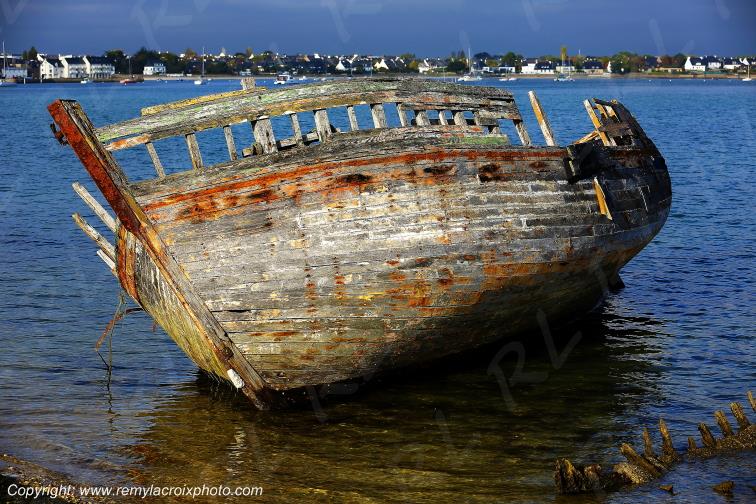 �paves de bateaux Port de G�vres Morbihan France