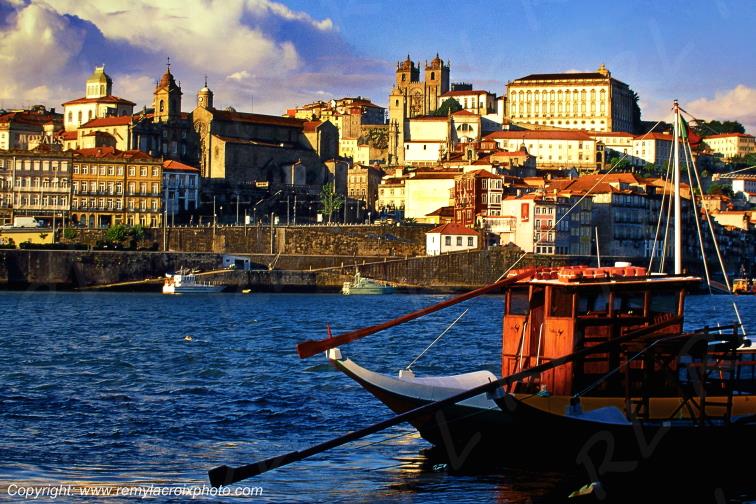 Porto  Cais da Ribeira Douro River Portugal www.remylacroixphoto.com