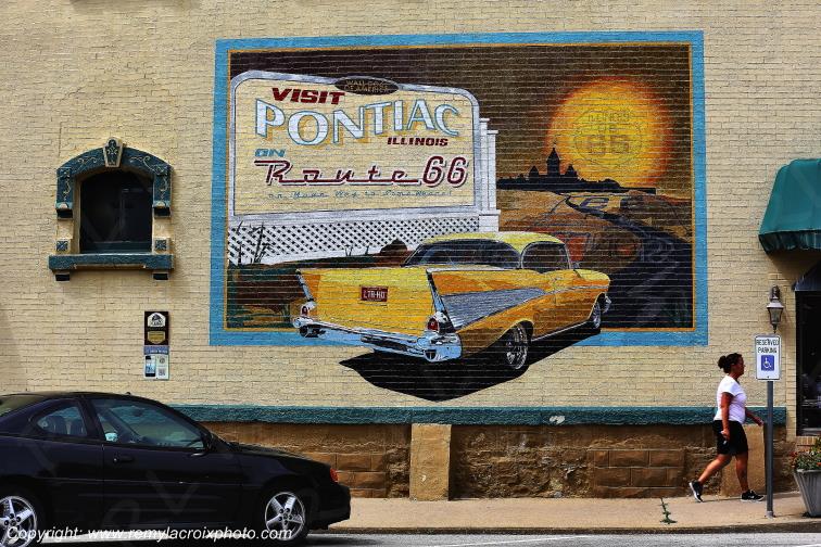 Pontiac Route 66 Illinois USA www.remylacroixphoto.com