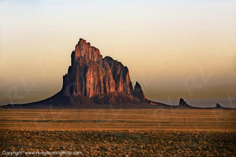 Shiprock Navajo Din� Sacred Mountain New Mexico USA www.remylacroixphoto.com