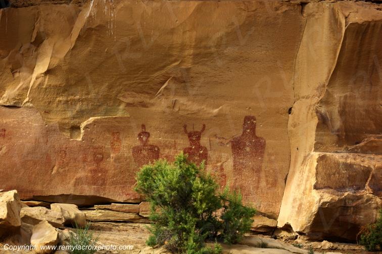 Sego Canyon Petroglyphs Utah USA Natives Indians www.remylacroixphoto.com