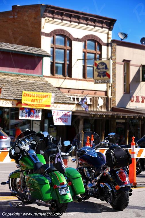 Harley-Davidson Custer Bikers Black Hills South Dakota USA