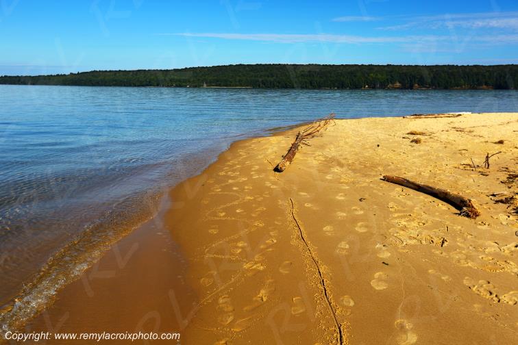Pictured Rocks National Lakeshore Lake Superior Michigan USA