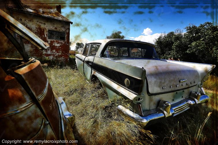 AMC Rambler 1959 Wreck South Dakota USA www.remylacroixphoto.com