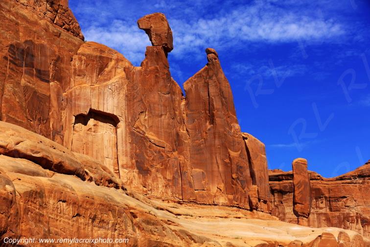 Park Avenue Arches National Park Utah USA