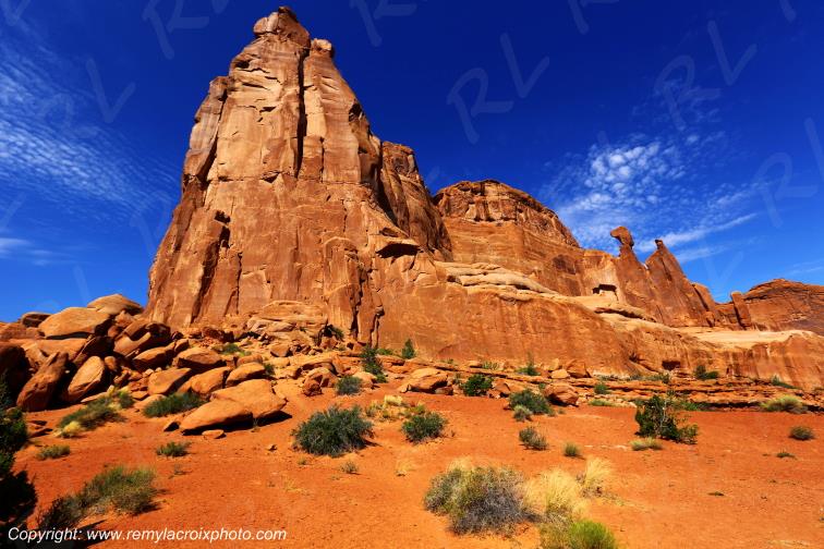 Park Avenue Arches National Park Utah USA