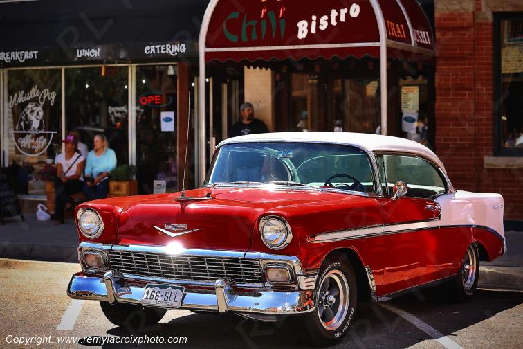 Chevrolet Bel Air Coupe 1956 Rifle Colorado USA www.remylacroixphoto.com