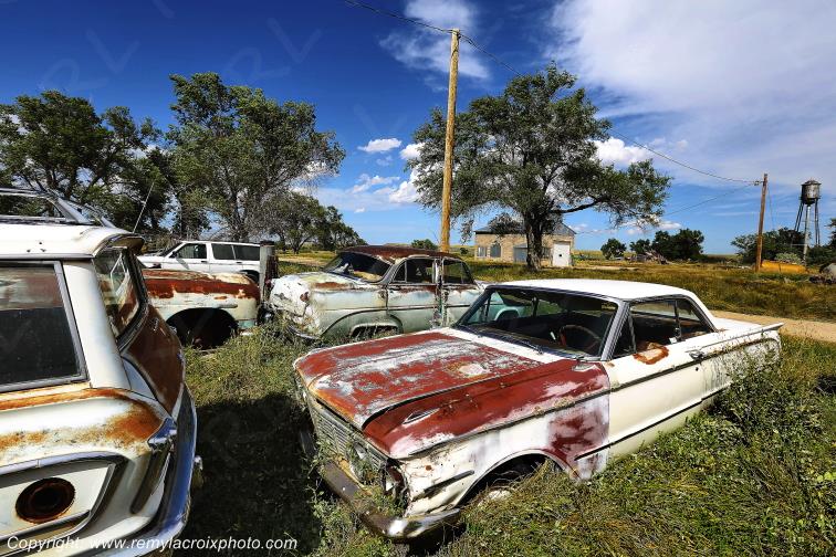 Mercury Comet Coupe 1963 Wreck Great Plains South Dakota USA www.remylacroixphoto.com
