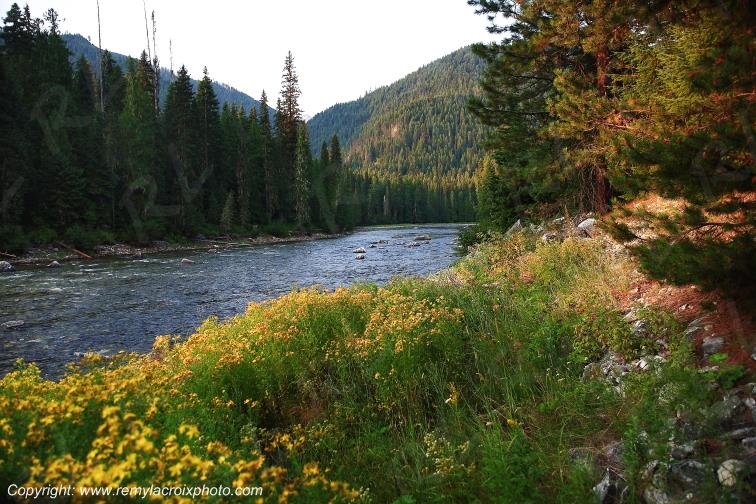 Lochsa River Lolo Pass Idaho Rocky Mountains USA www.remylacroixphoto.com