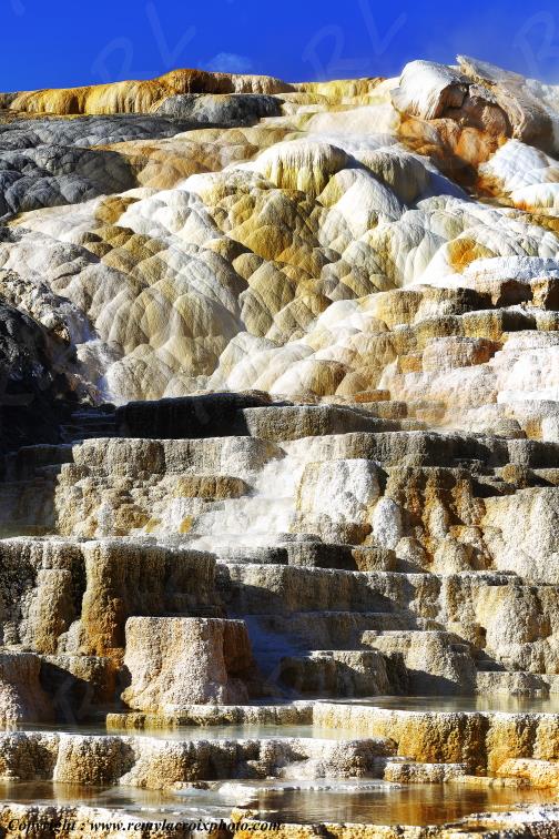 Mammoth Hot Springs Yellowstone National Park Wyoming USA www.remylacroixphoto.com
