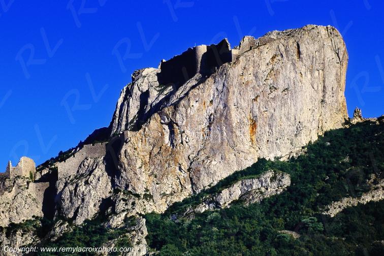 Peyrepertuse Ch�teau Cathare Corbi�res Aude Occitanie France www.remylacroixphoto.com