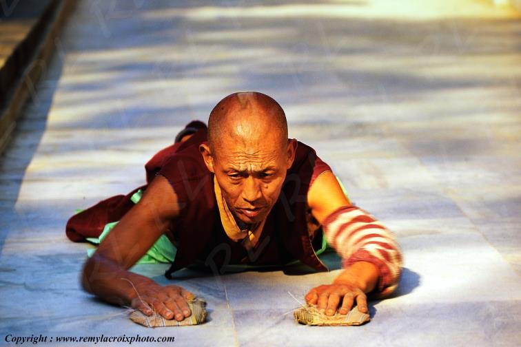 Mahabodhi Temple Bodhgaya Bihar India Inde www.remylacroixphoto.com