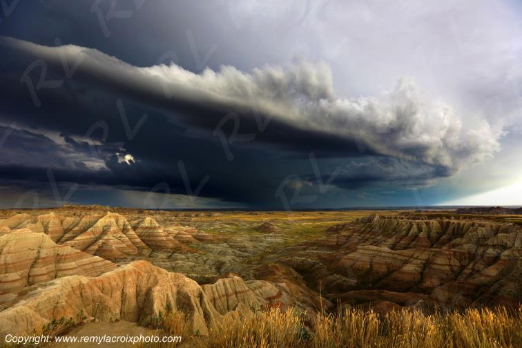 Panorama Point Badlands National Park South Dakota USA