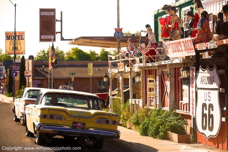 Seligman Route 66 The Mother Road Edsel Ranger 1959 Arizona USA www.remylacroixphoto.com