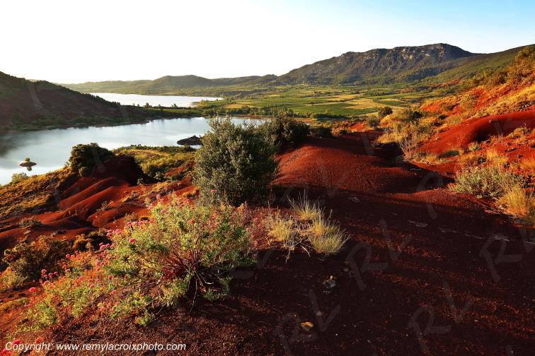 Lac du Salagou vers Liausson,H�rault,France