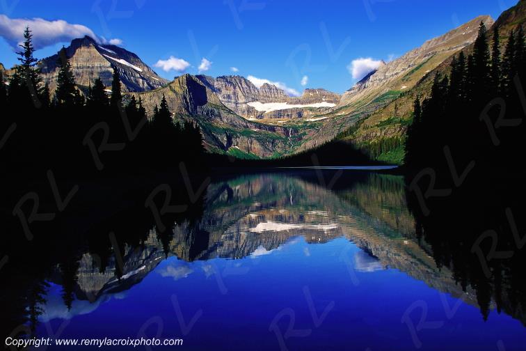 Josephine Lake Glacier National Park Montana USA www.remylacroixphoto.com