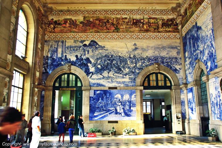 Porto Sao Bento Railway Station Portugal www.remylacroixphoto.com