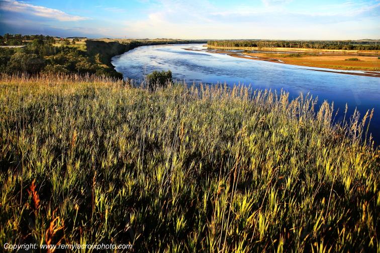 Missouri River Baldwin North-Dakota USA www.remylacroixphoto.com