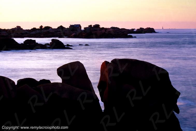 Pointe de Squ�ouel Ploumanac'h C�tes d'Armor Bretagne France