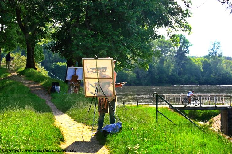 Briare Canal Loire river Loiret Centre Val de Loire France www.remylacroixphoto.com