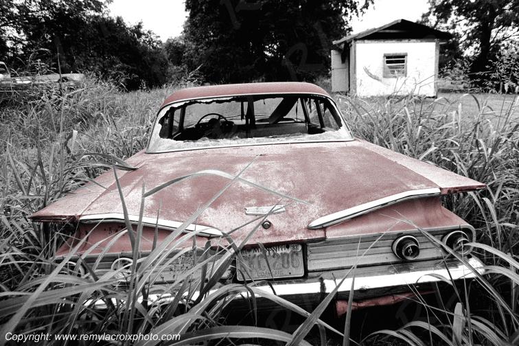 Chevrolet Impala 1960 Wreck Friars Point Mississippi USA www.remylacroixphoto.com