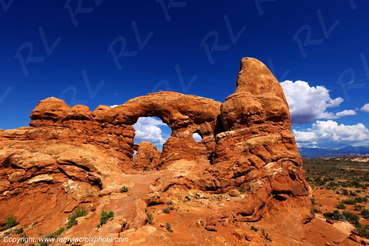 Turret Arch Arches Arches National Park Utah USA