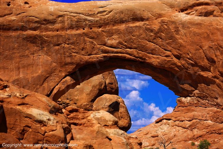 North Window Arches Arches National Park Utah USA