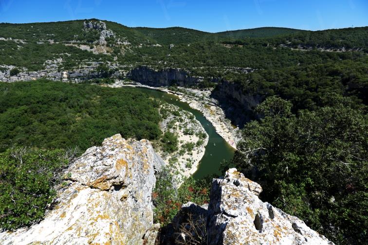 Gorges de l'Ard�che Haute Corniche Ard�che Rh�ne Alpes France