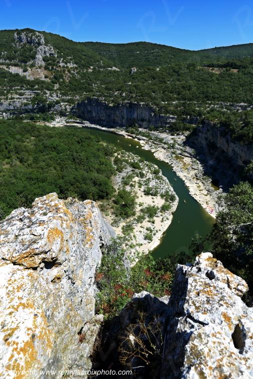 Gorges de l'Ard�che Haute Corniche Ard�che Rh�ne Alpes France