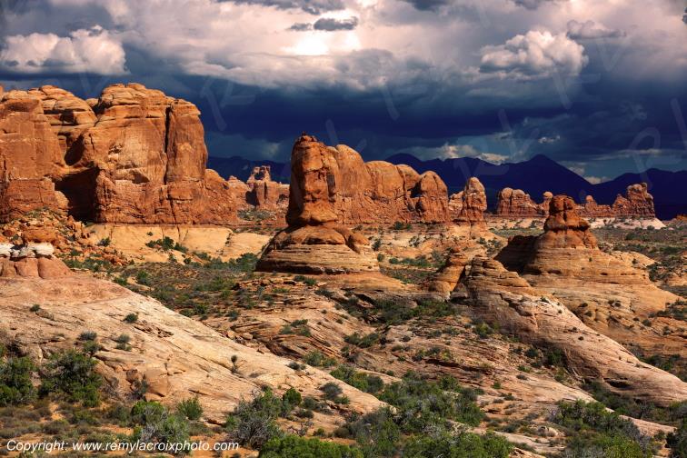 Garden of Eden Arches Arches National Park Utah USA