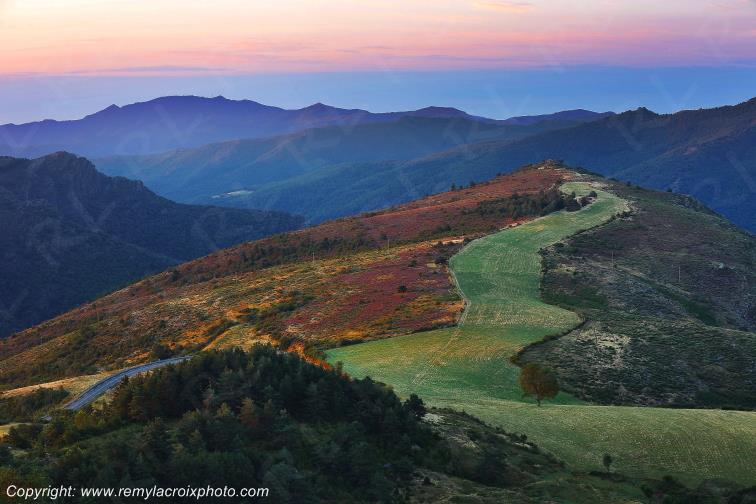 Pompidou Corniche des C�vennes Loz�re Languedoc-Roussillon Occitanie France www.remylacroixphoto.com