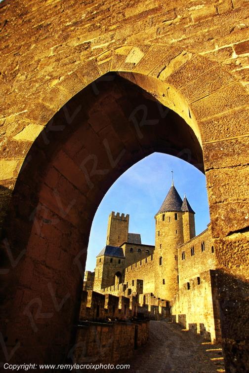 Carcassonne Cit� M�di�vale Aude Occitanie Languedoc Roussillon France www.remylacroixphoto.com