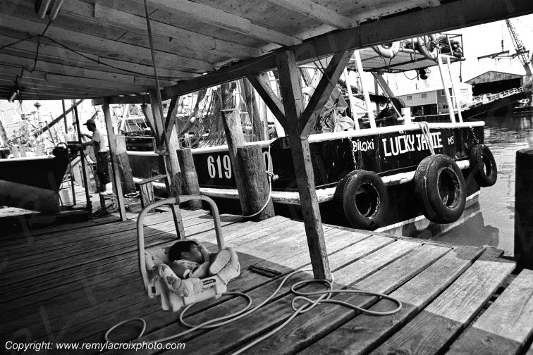 Mississippi River Delta Shrimp Fishery Port Sulphur Louisiane Louisiana USA www.remylacroixphoto.com