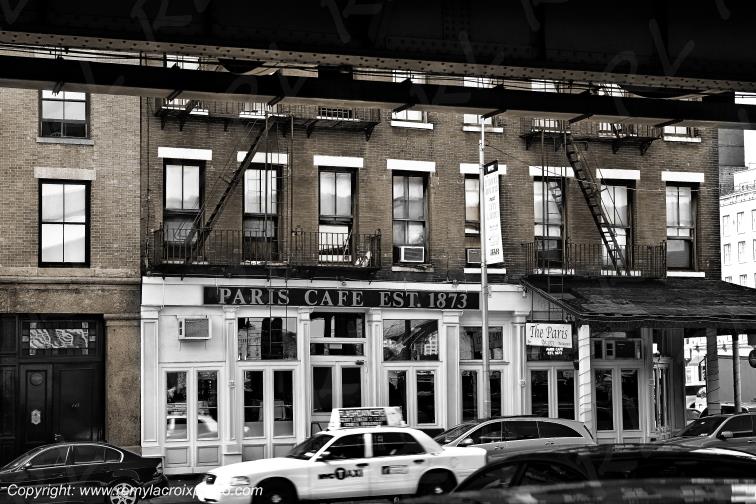 Manhattan Paris Cafe Est New York City New York USA www.remylacroixphoto.com