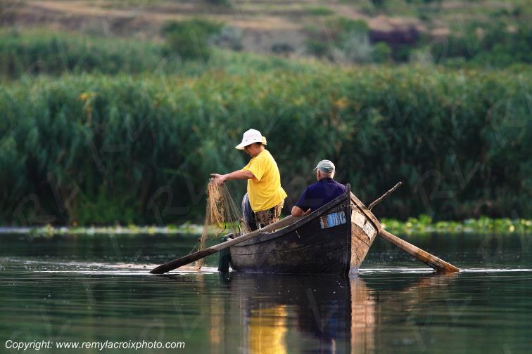 Danube River Delta Parche P�cheurs Roumanie Romania Europe Europ www.remylacroixphoto.com