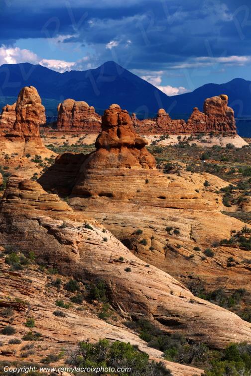 Garden of Eden Arches Arches National Park Utah USA