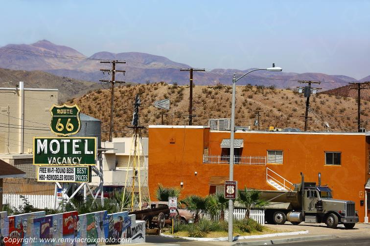 Barslow Route 66 Californie California USA www.remylacroixphoto.com
