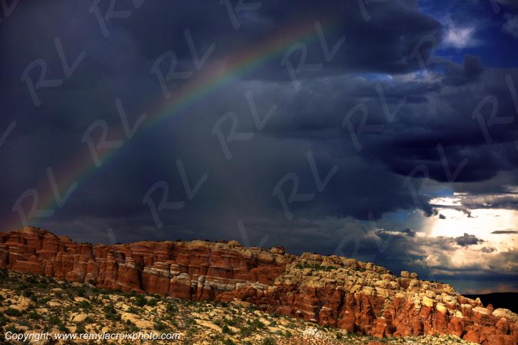 Salt Valley Overlook Arches Arches National Park Utah USA