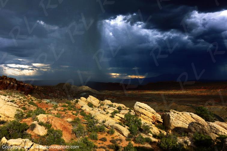 Salt Valley Overlook Arches Arches National Park Utah USA