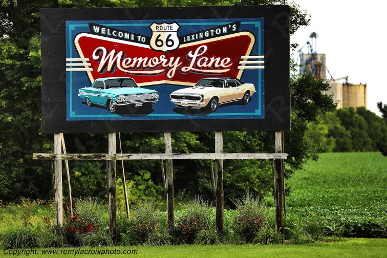 Lexington Route 66 Illinois USA www.remylacroixphoto.com