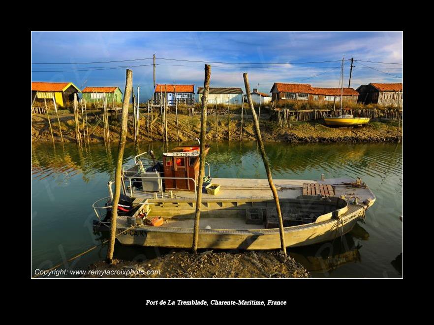 Port de la Tremblade Charente-Maritime France