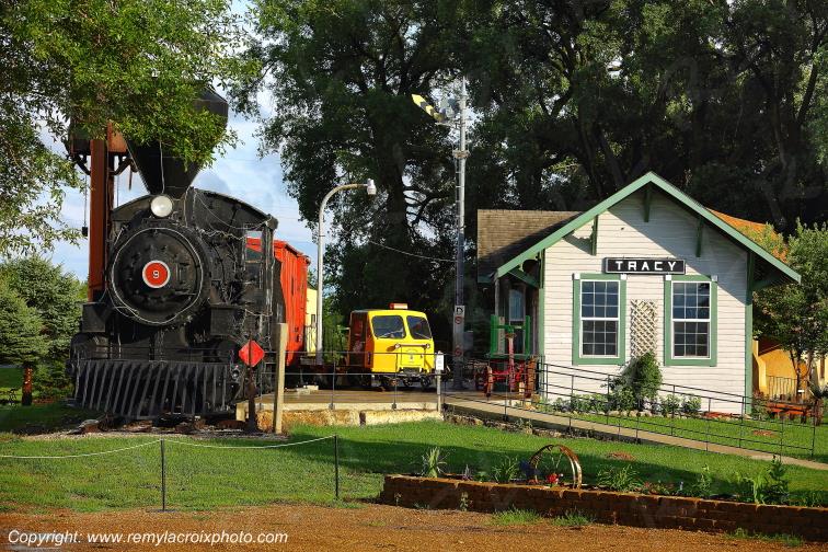 Tracy Railroad Station Minnesota USA www.remylacroixphoto.com