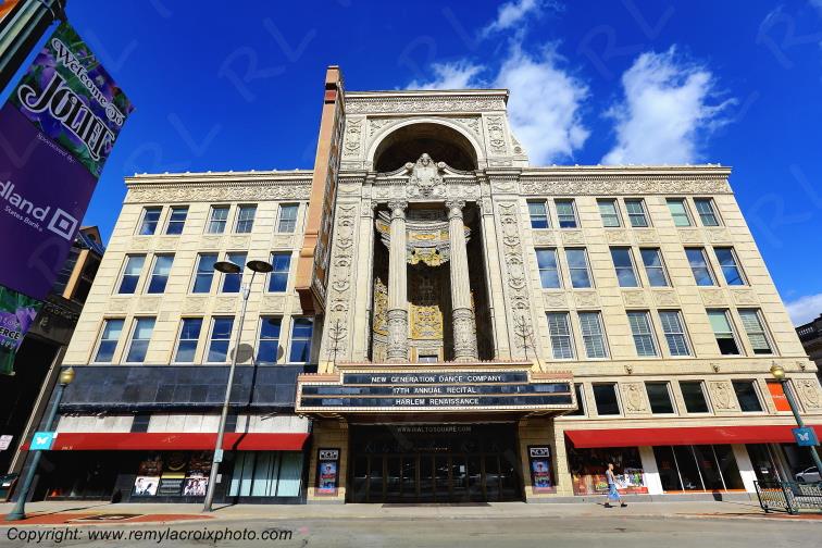 Joliet The Rialto Square Theater Illinois USA www.remylacroixphoto.com