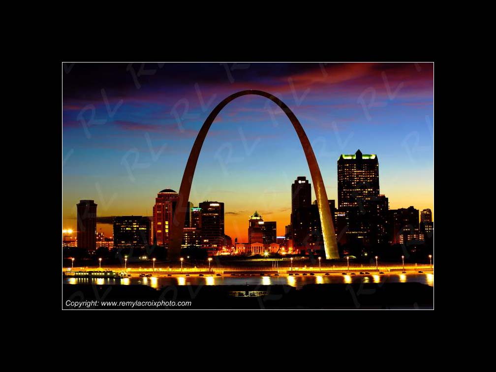 Lewis & Clark Expedition 1804-1806 Gateway Arch St Louis Missouri USA
