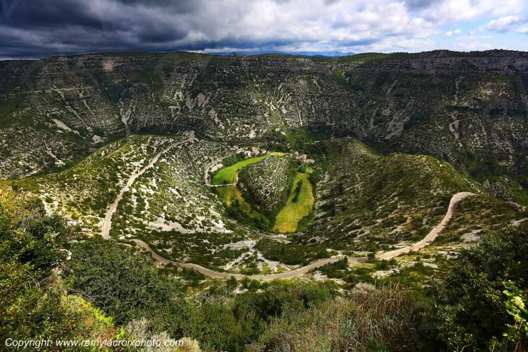 Navacelles Cirque Belv�d�re de la Baume Auriol H�rault Occitanie Languedoc Roussillon France www.remylacroixphoto.com