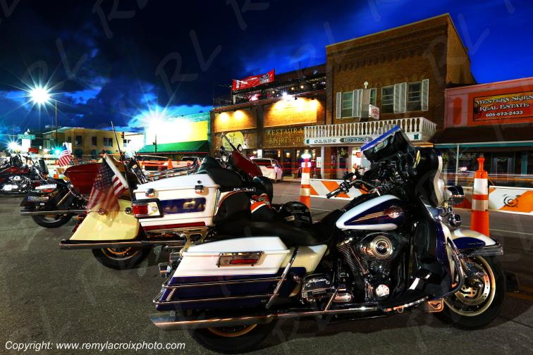 Harley-Davidson Custer Bikers Black Hills South Dakota USA www.remylacroixphoto.com